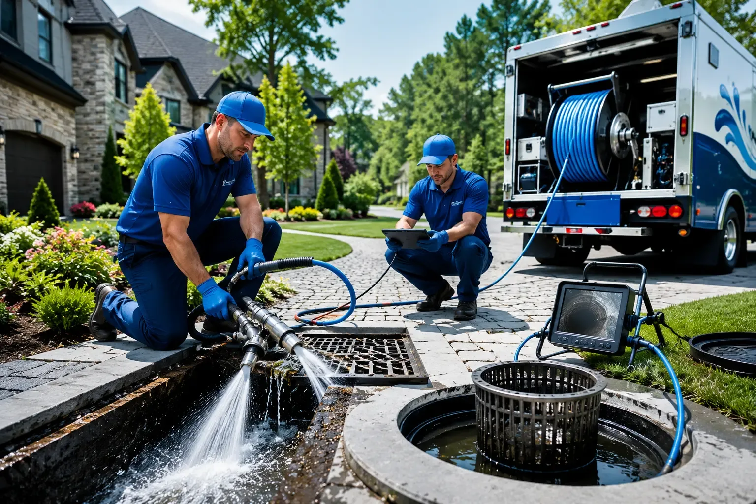 Local outdoor drain cleaning professionals in Hickory, PA